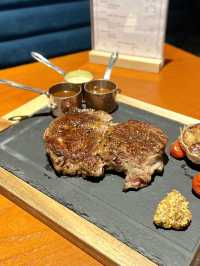 Le Marché Steak 將軍澳海皮扒房  粉嫩肉眼扒/任食薯條