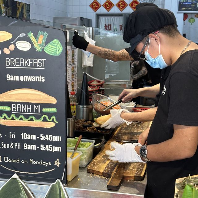 Fresh made Banh Mi in Joo Chiat!