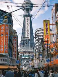 日本大阪 | 必打卡 二次元的世界 📍通天閣