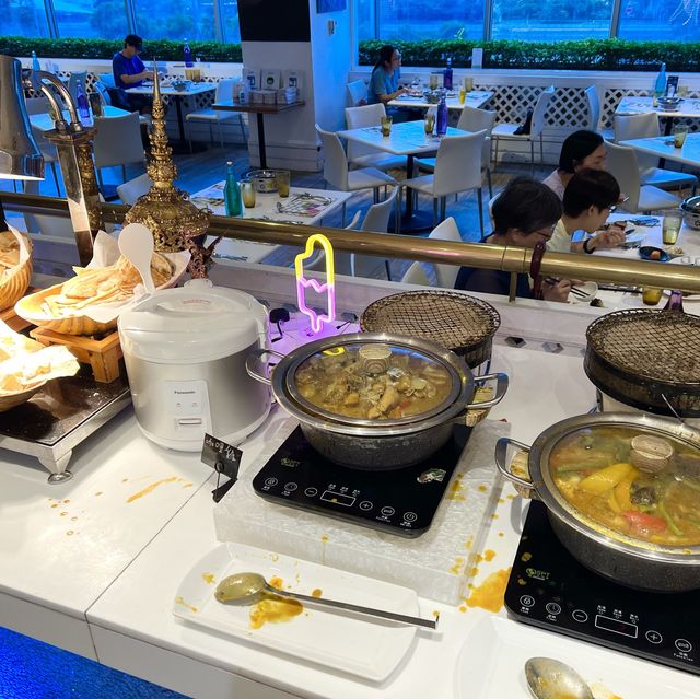 性價比超高河景自助晚餐