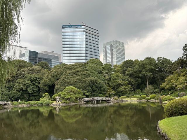 부모님과 도쿄여행, 신주쿠 공원🏞️🇯🇵