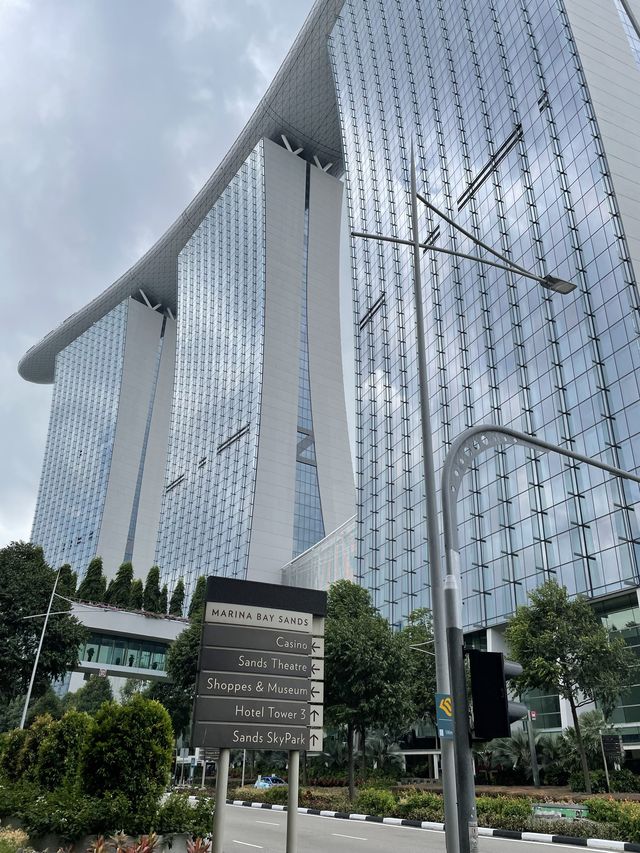 싱가포르 랜드마크 마리나베이 호텔