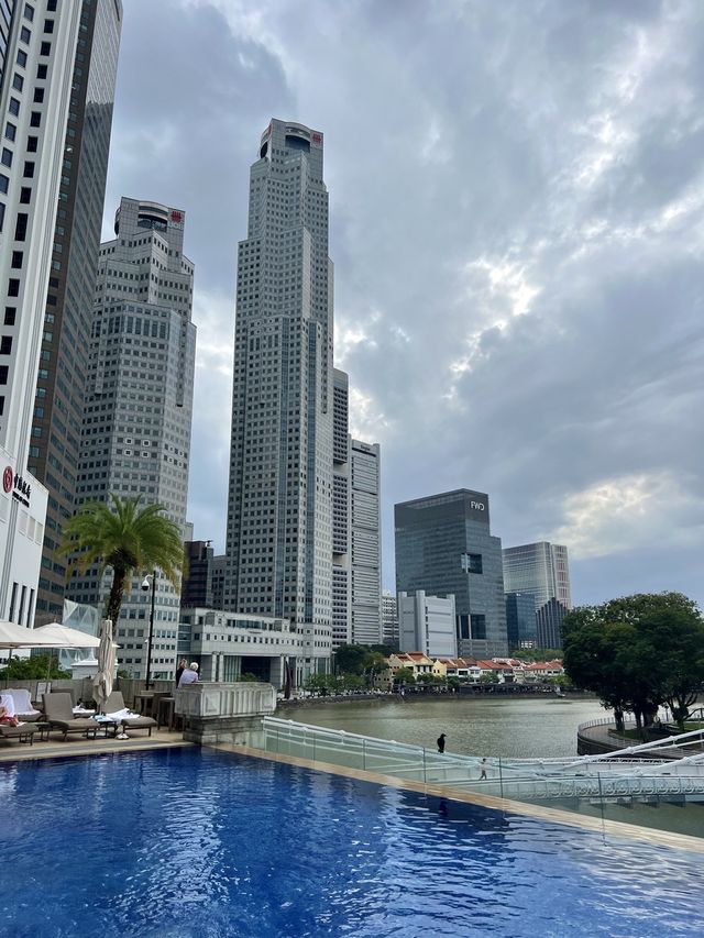 수영장이 아름다운 싱가포르 풀러턴 호텔에서 호캉스💙