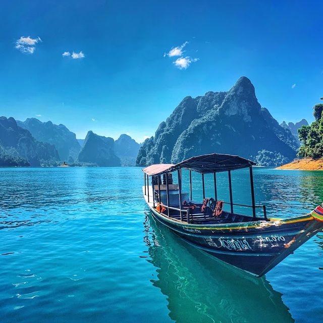 เขื่อนเชี่ยวหลาน สุราษฎร์ธานี เขื่อนสวยน้ำใส 
