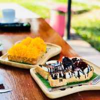 พานั่งชิลที่ O2 Kaffee & Bistro คาเฟ่สวนมะพร้าว 🥥