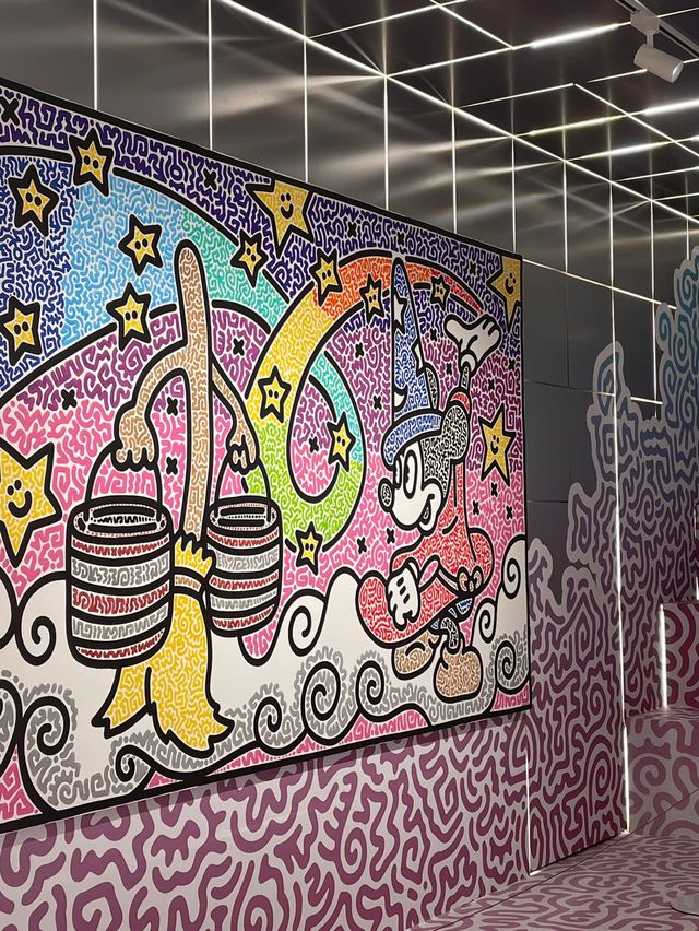 Mr Doodle迪士尼合作👍🏻新濠天地展覽‼️勁多藝術作品