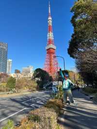 🇯🇵日本人「通勤」路線 🏃🏾‍♀️港區跑向東京鐵塔 🗼
