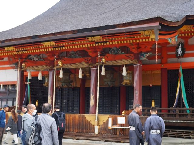 ศาลเจ้าย่านกิออน เมืองเกียวโต ญี่ปุ่น🇯🇵