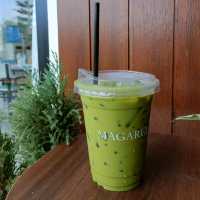 Magaret choose café at Buriram 