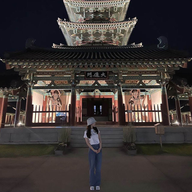 지금가기 정말 좋은 백제문화단지 야간개장⭐️