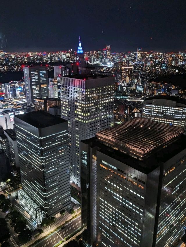 日本東京-免費高樓景觀台&光雕秀：東京都廳展望台