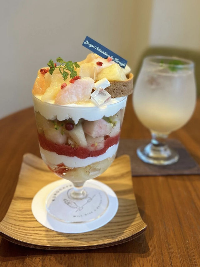 【北九州カフェ】北九州でパフェといえばここ♡グラスの中の綺麗な層が魅力的✨