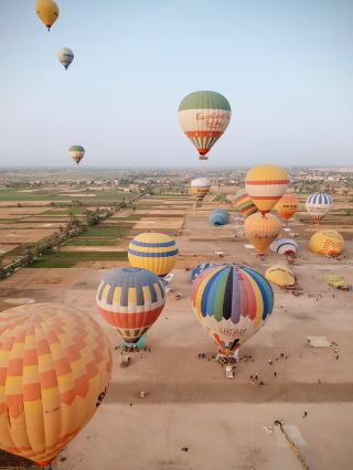 Hot Air Balloon in Luxor