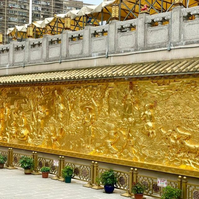 Captivated by the mesmerizing aura of the temple😇