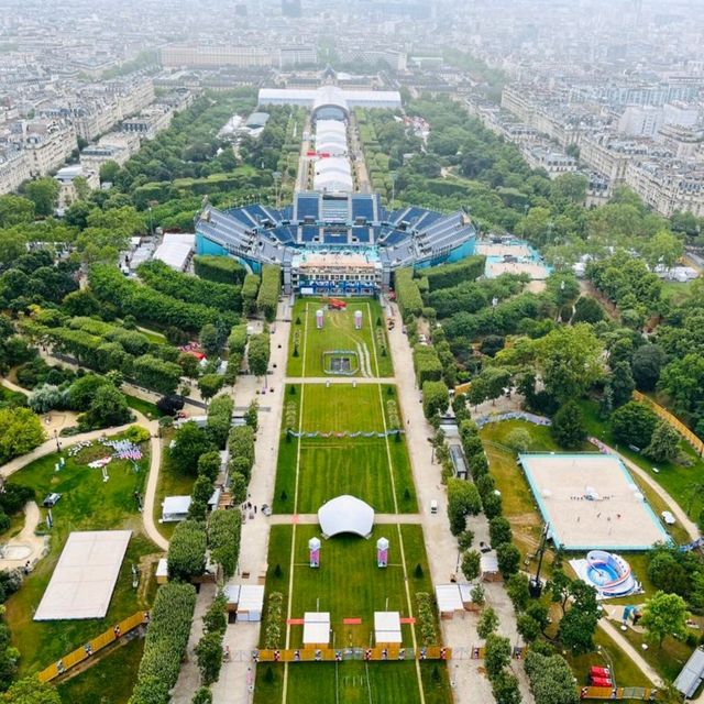 Eiffel Tower in Paris Olympic 2024