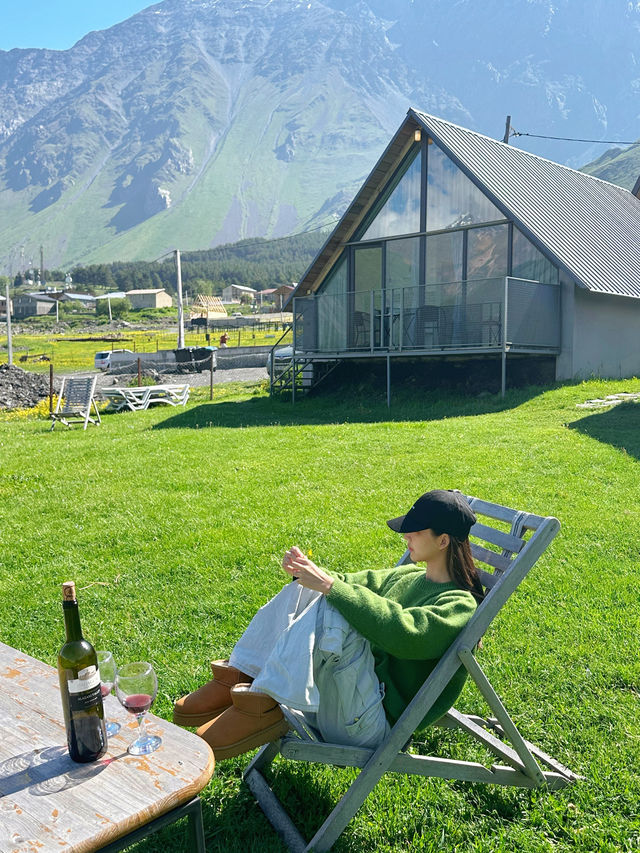Kazbegi View 🇬🇪 ที่พักวิวสุดอลังการใน Kazbegi
