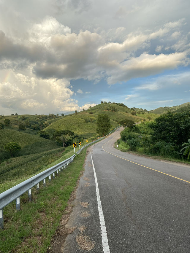 ถนนลอยฟ้า | จ.แพร่ 🛵⛰️🌳🌦️