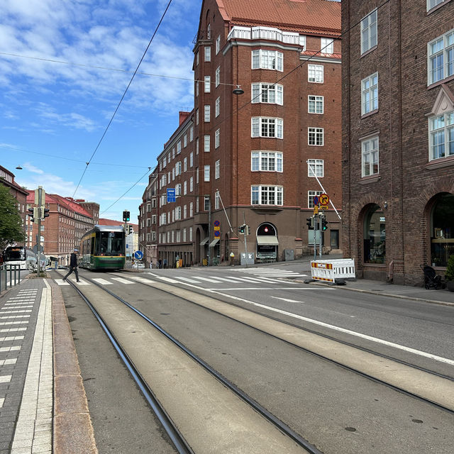 Summer in Helsinki, Finland