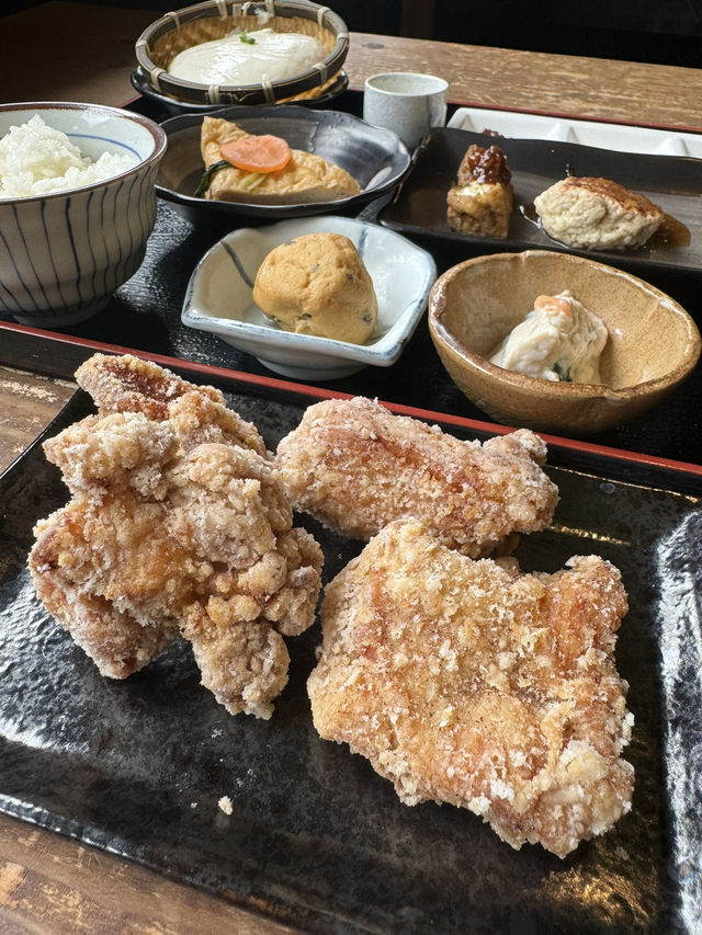 【大分グルメ】田園地帯にある穴場の豆腐料理屋さん✨