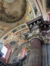 Discovering the Majestic Baroque Architecture of St. Stanislaus Church in Poznan