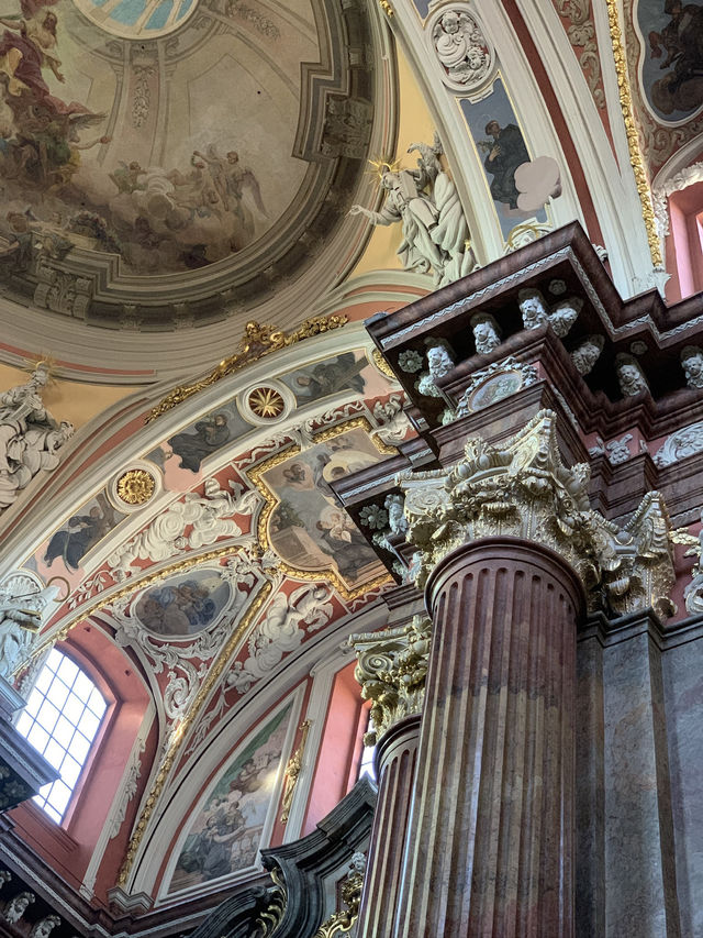 Discovering the Majestic Baroque Architecture of St. Stanislaus Church in Poznan