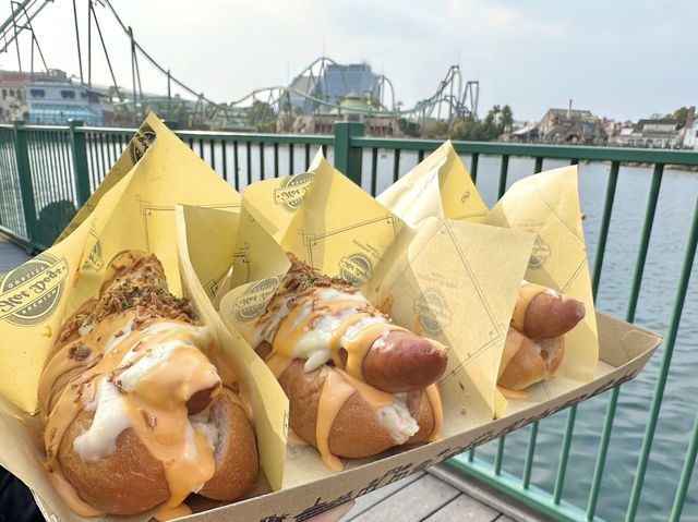 ของอร่อยใน USJ : Premium Quality Hot Dogs