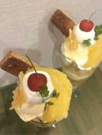 【北九州カフェ】夜まで開いてる嬉しいカフェ✨️季節のフルーツパフェがおいしい♡