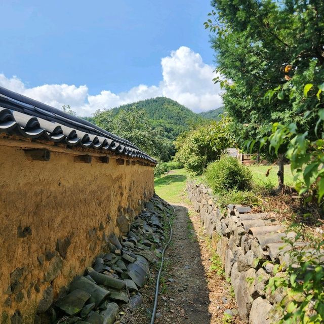 🌿고즈넉한 한옥을 온전히 느낄 수 있는 고성 왕곡마을🌿