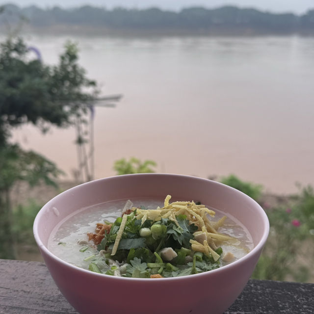 🌤️วิวริมแม่น้ำโขงยามเช้า l เชียงคาน