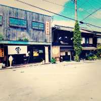 福岡県柳川市内の川をめぐる観光遊覧船