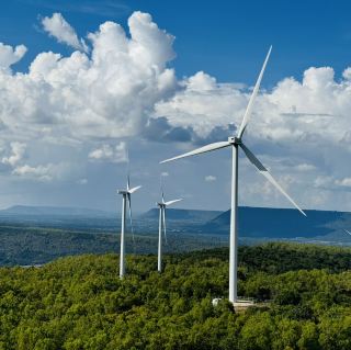 Wind Turbines at Khao Yai Tieng