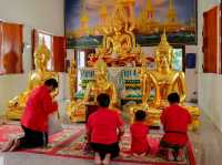 พาครอบครัวเที่ยวทำบุญ วัดป่าคาสามัคคี 🙏🏽