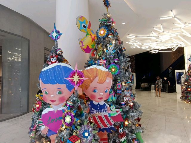 คริสต์มาสใจกลางเมืองกรุงเทพฯย่านพร้อมพงษ์