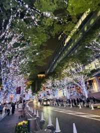 【東京】六本木之丘聖誕點燈：80萬顆藍白燈飾，璀璨夢幻世界