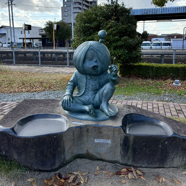 🇯🇵【鳥取県】水木しげるロード(^^)！ゲゲゲの鬼太郎！