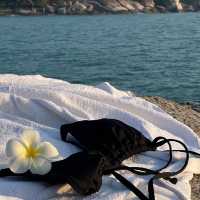 ชมทะเลสวยที่หาดหยวน เกาะพะงัน