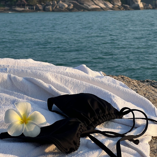 ชมทะเลสวยที่หาดหยวน เกาะพะงัน