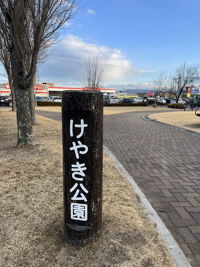【佐久市🇯🇵】買い物の休憩にほっと一息できる公園⛲️
