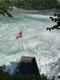 Great viewpoints and observation platforms in Rhein Falls