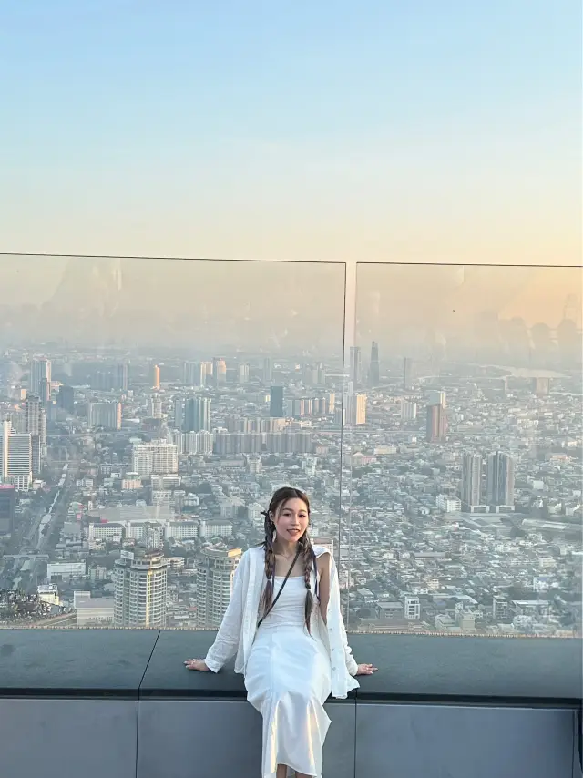 曼谷最佳日落觀景區|Mahanakhon SkyWalk