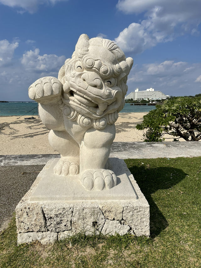 【沖縄】恩納村 写真映えスポットのある村営ビーチ