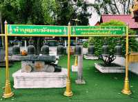 泰國曼谷寺廟之一景點：Wat Hong Rattanaram Ratchaworawihan，適合拍照打卡觀光旅遊！