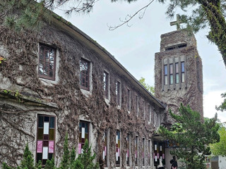 The Tranquil Beauty of Stained Glass Windows from the Japanese Occupation Era at Xincheng Catholic Church in Hualien Township