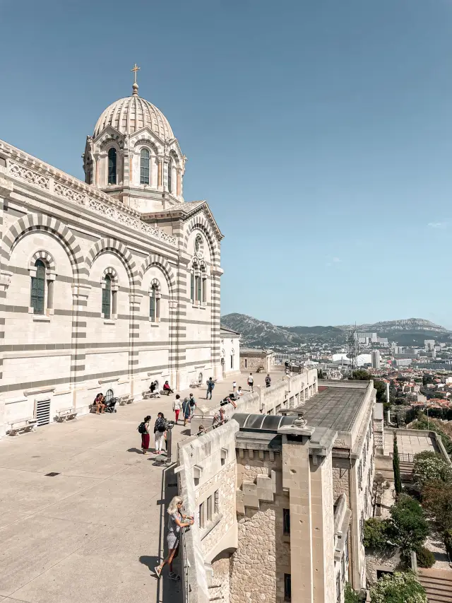 Notre-Dame de la Garde in Marseille: A Landmark Overlooking the Mediterranean Sea