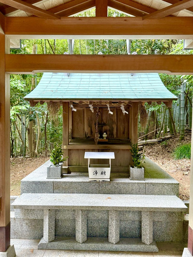 【和歌山県】急勾配の坂と竹林の先にある神社