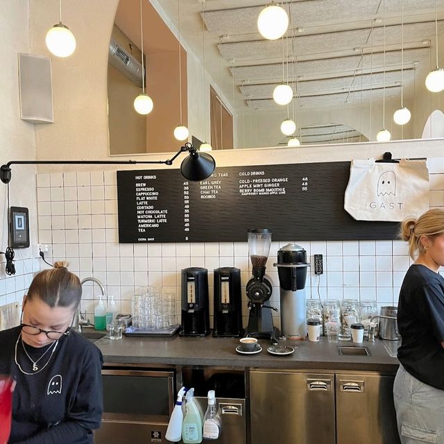 Impressive cafe