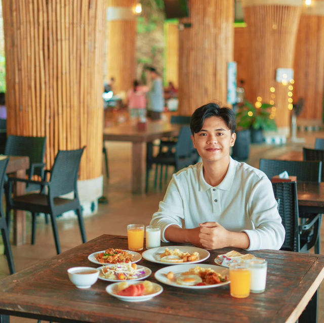 นอนแพริมน้ำฟีลดี สูดไอหมอกให้เต็มปอด💚🍃