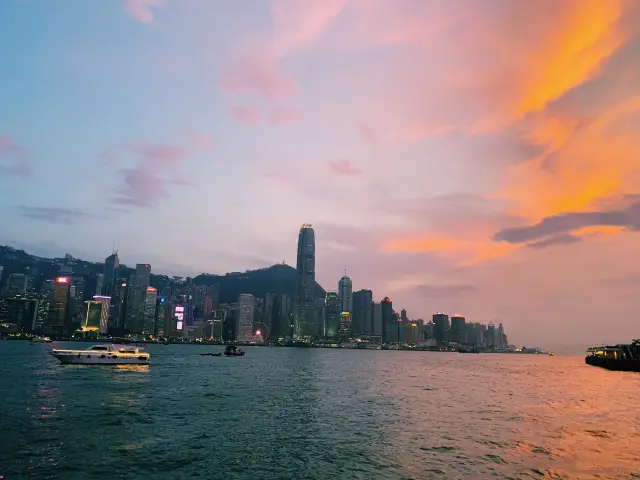 Evening Magic at Tsim Sha Tsui Promenade ✨