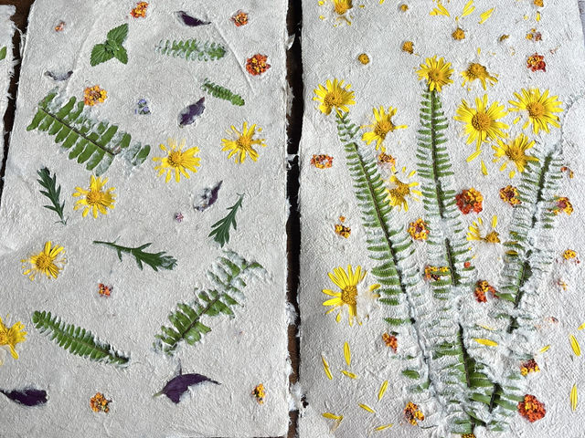 The unique paper-making craft