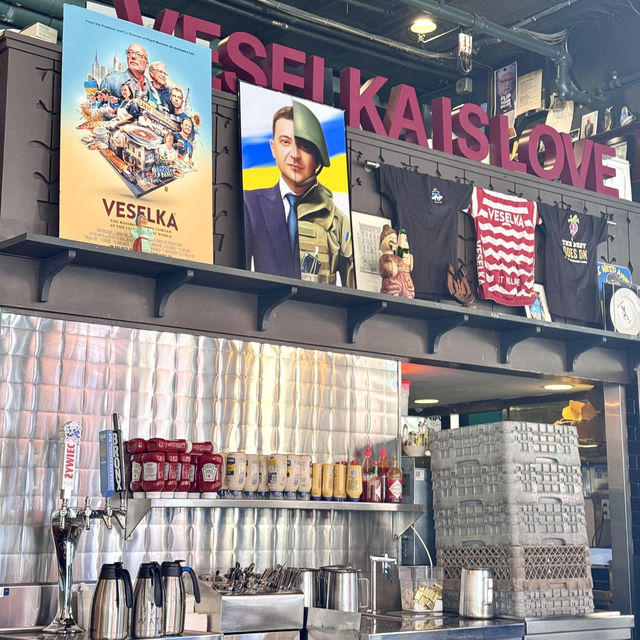 🇺🇸紐約日記05在地推薦的烏克蘭菜「VESELKA」